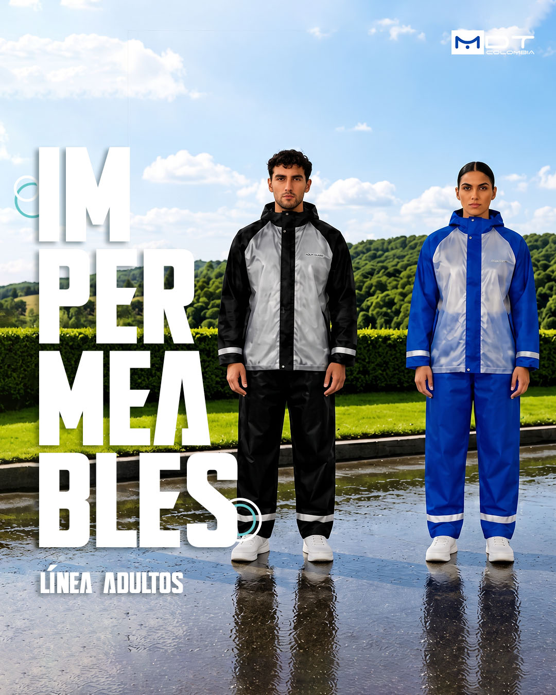 Conjunto Impermeable Siliconado Adulto
