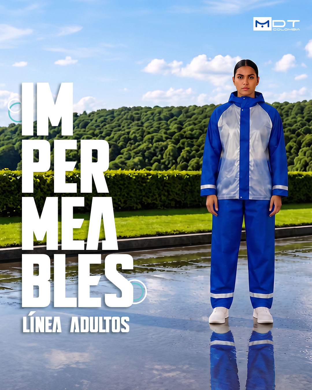 Conjunto Impermeable Siliconado Adulto - Imagen 7