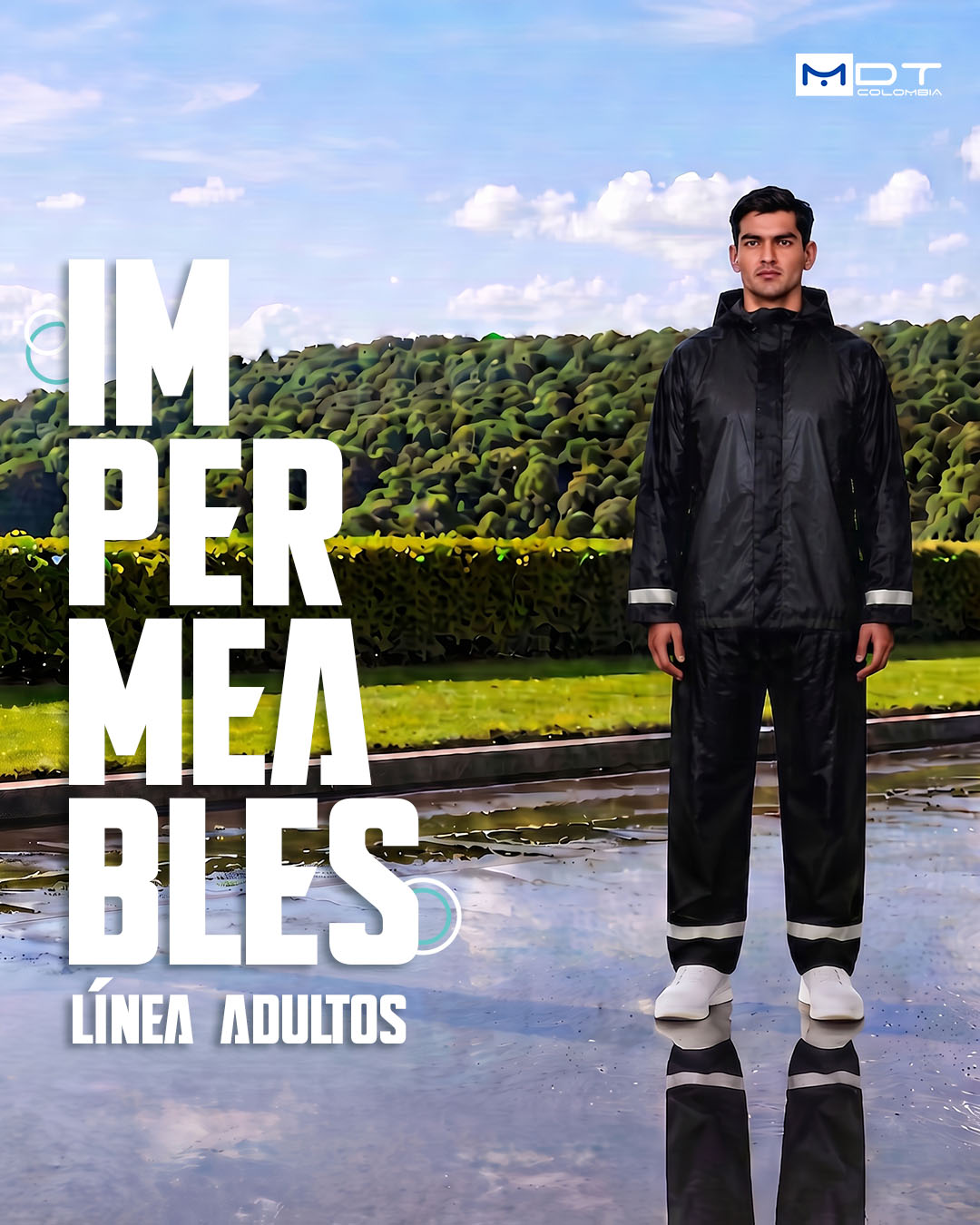 Conjunto Impermeable Siliconado Adulto - Imagen 5