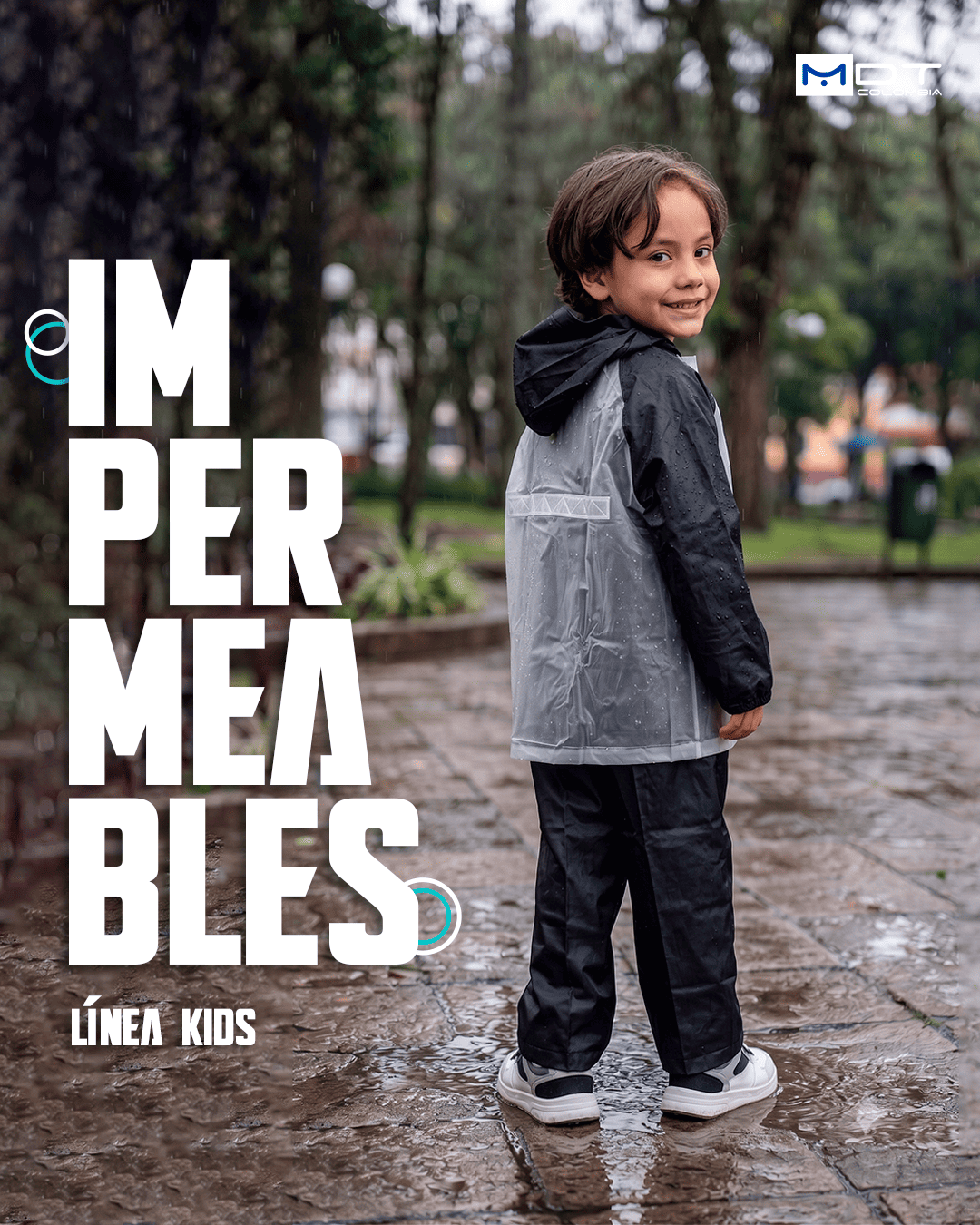 Conjunto Impermeable Siliconado Niños