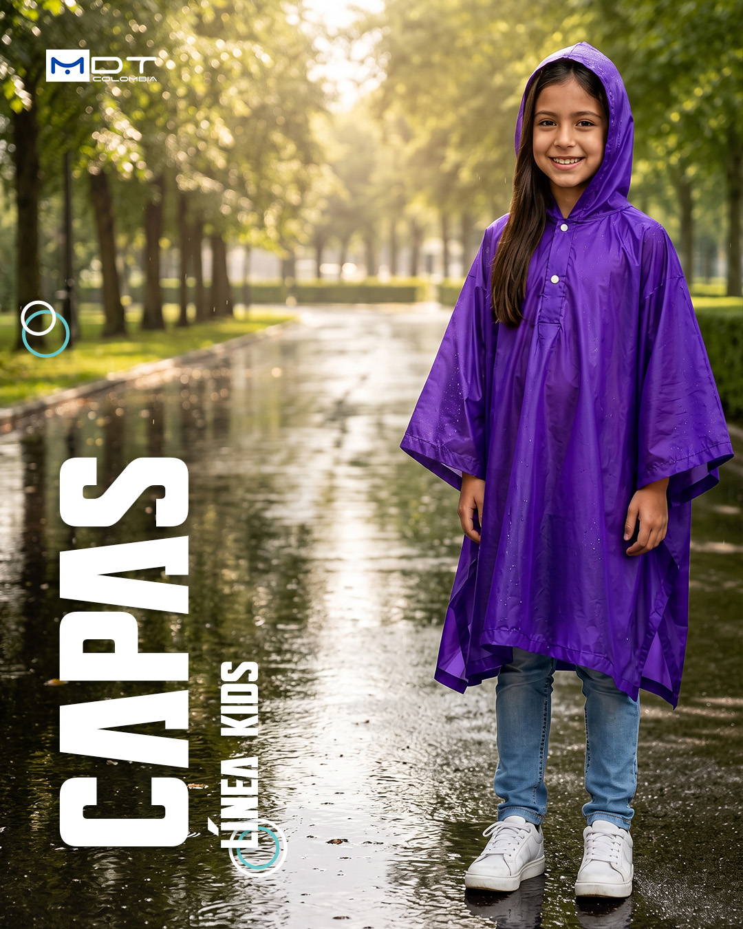 Capa para Niños Impermeable